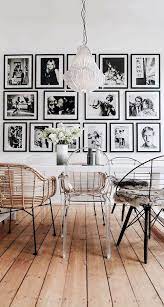 Black White Theme In 2020 Dining Room Wall Decor Dining Room Design Room Design