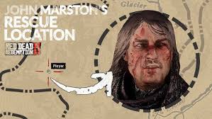 John Marston's Rescue LOCATION HOW TO GET THERE (Out Of Map/Bounds)