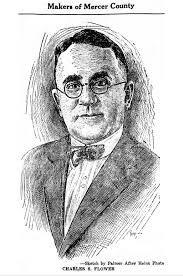 SHARON, PA Picture of the old Charles S. Flower Lumber Company Office