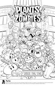 Download And Color For Free Dibujos De Zombies Plantas Vs Zombies Personajes Plantas Versus Zombies