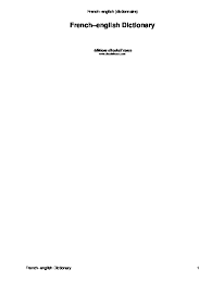 French English Dictionary 35 273 Entries Qvnd30vzw4xm