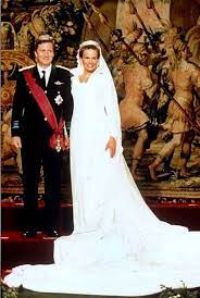 We would like to show you a description here but the site won't allow us. Princess Mathilde And Prince Philippe Royal Wedding Dress Royal Weddings Royal Brides