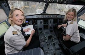 Captain Jane Paros And First Officer Berglind Rafnsdsttir Teasdale Female Pilot Aviators Women Becoming A Pilot