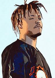 Juice Wrld Wall Art Painting Juice Wrld Artwork By Taoteching Art In 2021 Art Black Lives Matter Art Simpsons Art
