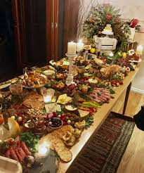 Mize Maze Food Table Decorations Cold Buffet Party Buffet Table