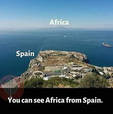 The ferry is an efficient, relatively inexpensive way of traveling between spain and morocco. Yes You Can See Africa From United States Of Africa Facebook