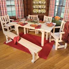 Diy pottery barn inspired farmhouse dining table plan from shanty 2 chic. Log Farmers Dining Table