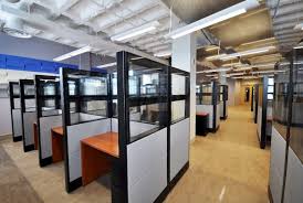 Office partitions are a great way to break up the space of an open plan office. 19 Commercial Office Design Ideas Kirei