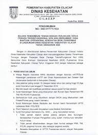 Maybe you would like to learn more about one of these? Lowongan Kerja Lowongan Kerja Non Asn Dinas Kesehatan Cilacap Tahun 2019