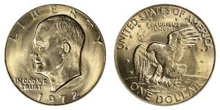 1972 D Eisenhower Dollar Coin Value Prices Photos Info