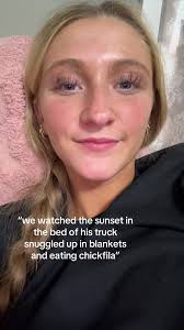 Watching The Sunset Date in Truck Bed