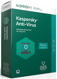 Kaspersky Anti Virus 2017 5 Devices 1 Year