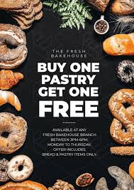 We believe in helping you find the product that is right for you. Buy One Pastry Get One Free Offer Template Easil