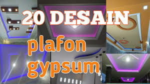 30+ desain plafon kamar tidur utama dan anak minimalis model gypsum. 20 Desain Plafon Gypsum Youtube