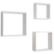 Set De 3 Etageres Murales 557647 Meuble Salle A Manger Etageres Murales Meuble Conforama