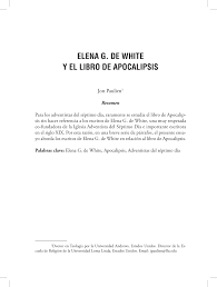 Maybe you would like to learn more about one of these? Pdf Elena G De White Y El Libro De Apocalipsis