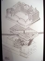 Diagram Of Westminster Station At The Building Centre Westminster Station Architectural Sketch Architecture Drawings