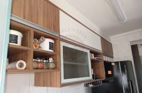 Cozinha Planejada Em 100 Mdf Noce Amendoa E Branco Tx Projeto Autoral Marcenaria Good Work Home Cozinha Minimalista Cozinha Planejada
