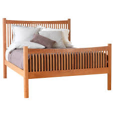 * these bed frames are meant to be used with headboards & footboards that have holes 5″ & 9″ high. Modern Shaker High Footboard Platform Bed Optional Trundle Usa Made