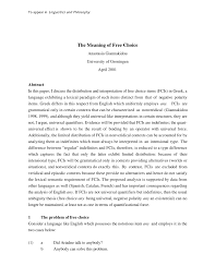 Pdf The Meaning Of Free Choice
