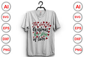 Download Printable Christmas T Shirt Design Graphic By Graphics Cafe Creative Fabrica PSD Mockup Templates