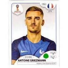 Antoine Griezmann France Wc2018 Panini Antoine Griezmann Fifa World Cup Fifa World Cup France