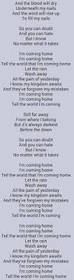 Skylar Grey Coming Home Skylar Grey Words Coming Home