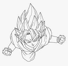 Dragon ball z drawings goku black. Goku Dragon Ball Z Drawing Hd Png Download Kindpng