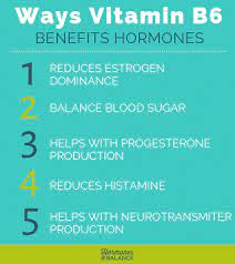 Consuming plenty of vitamin b6 or taking b complex vitamins can help prevent or treat pms symptoms. 5 Ways Vitamin B6 Benefits Hormones B6 Vitamin Benefits Estrogen Dominance Benefits Of Vitamin A