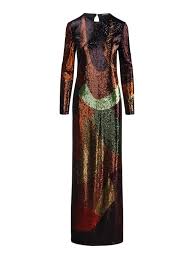 Tom Ford Multicoloured Glitter Gown
