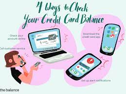 How To Check Your Credit Card Balance