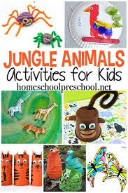 25 Jungle Animal Activities For Preschoolers Animal Activities For Kids Jungle Theme Activities Preschool Activities