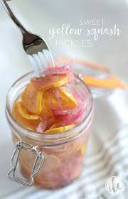 Sweet Yellow Squash Pickles Pickling Recipes Easy Pickling Recipes Yellow Squash Recipes
