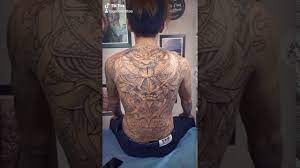 Quỷ oni không đóng khung mình trong bất kì. Hinh XÄƒm Khung Máº·t Quá»· Samurai Full LÆ°ng Ga Con Tattoo 0934436379 Youtube