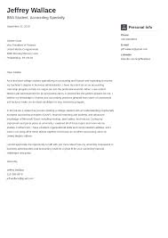 Accounting Cover Letter Examples Ready To Use Templates