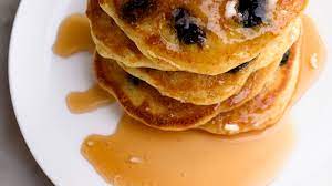 Cornmeal Blueberry Pancakes Recipe Nyt Cooking Blueberry Pancakes Recipe Pumpkin Pancake Recipe Blueberry Pancakes