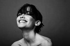 Black And White Photo Woman Smiling Black And White Photography Woman Portrait Smile Photography Photography Women Woman Smile