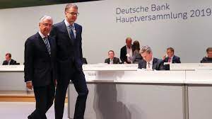 Erstmals in ihrer geschichte musste die deutsche bank eine außerordentliche hauptversammlung abhalten. Deutsche Bank Aktionare Entlasten Achleitner Und Sewing