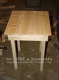 How To Build A Simple Side Table Table Decoracao Mesa