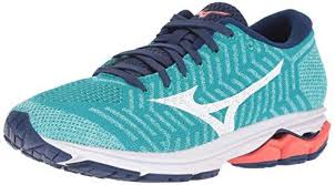 Mizuno wave rider is a streamlined neutral road running shoe for women, purpose built for lightweight cushioning and dynamic performance. Mizuno Women S Wave Rider 22 Knit Running Shoe Best Running Shoes Running Shoes Womens Uggs