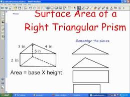 Section 4 3 And 4 4 Surface Area Of Rectangular And Triangular Prism Triangular Prism Volume Math Teaching Math