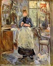 In the dining room is an artwork on useum. The Dining Room Berthe Morisot Wikioo Org The Encyclopedia Of Fine Arts