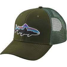 Patagonia Fitz Roy Trout Trucker Hat Trucker Hat Hats Fishing Hats For Men