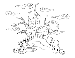Frankenstein printable halloween s for older kids01b7. Printable Halloween Coloring Page