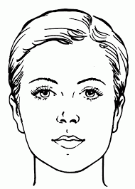 Printable unicorn face drawing coloring page for kids. Face Coloring Pages For Kids Coloring Home