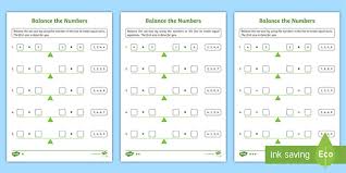 Moreover, it can also be used for the work of chemistry because a person gets confused while playing with atoms and molecules. Balancing Equations Addition And Subtraction Within 20 Worksheet