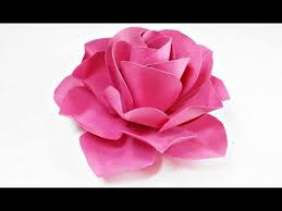 Rose Aus Papier Falten Einfach Basteln Machen Selber Basteln Anleitung Diy Einfach Und Schnell Yo Papierrosen Basteln Rosen Aus Papier Papier Falten Einfach