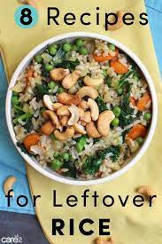 8 Things To Do With Leftover Rice Healthy Rice Recipes Leftover Rice Recipes Indian Rice Recipes