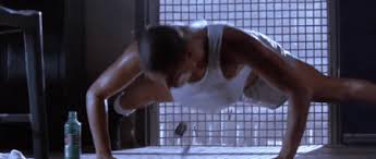 The demi moore workout included living in new york city, where she had multiple security guards following her while running in central park. Demi Moore Did A Ton Of Push Ups For Gi Jane Album On Imgur