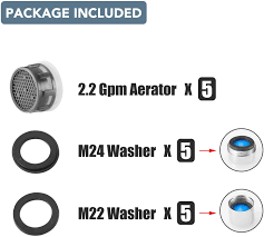 Check spelling or type a new query. Eiggsco Eigso 5 Pieces Faucet Aerator Insert Water Tap Aerators Faucet Flow Restrictor Replacement Parts For Bathroom Or Kitchen 2 2